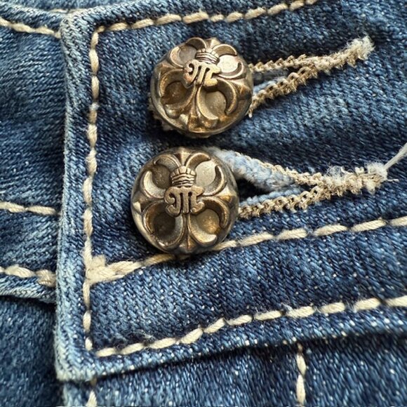 โจ MISS ME Low Rise Bermuda Jean Shorts ๐โ๏ธ Size 28 โจ - Picture 7 of 14